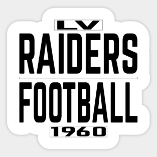 LV Raiders Classic Sticker